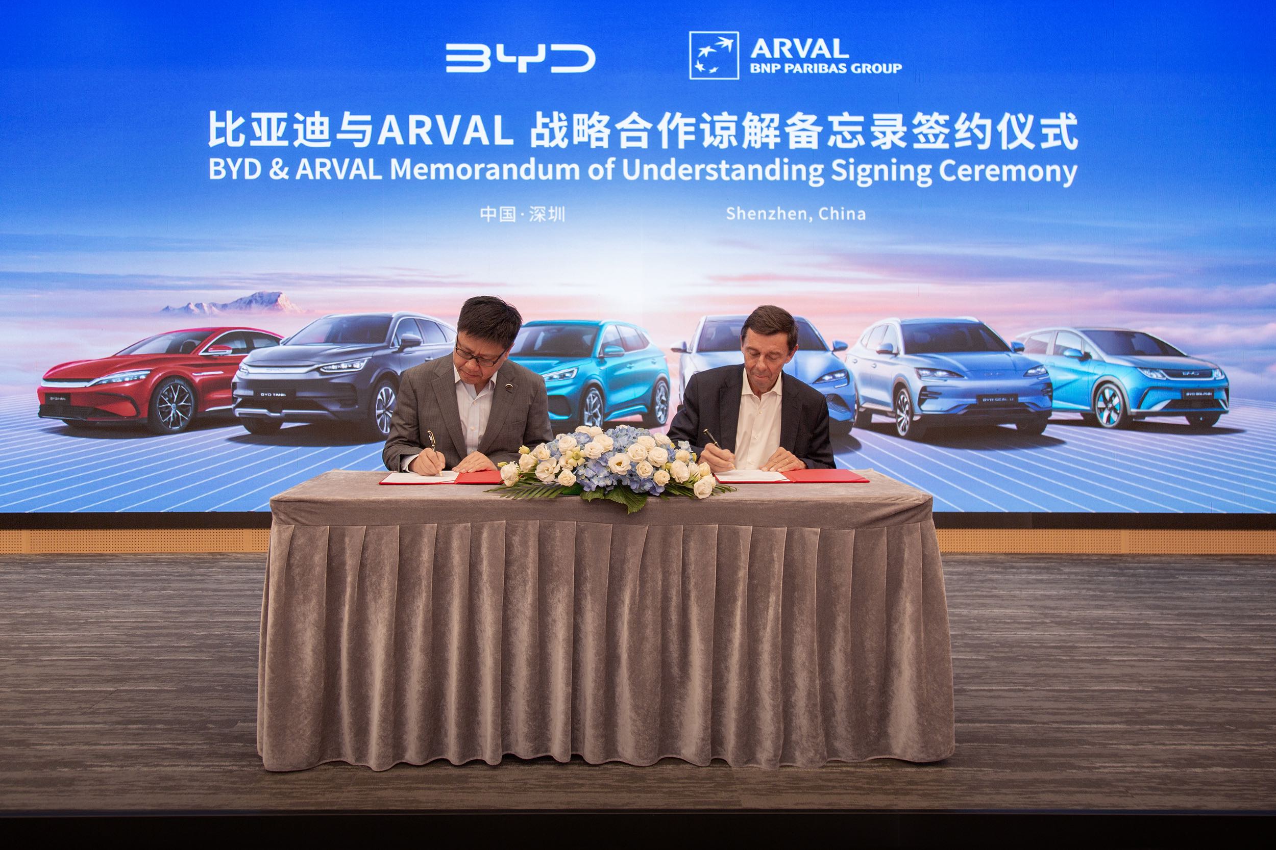 Arval con BYD insieme per la Rivoluzione Elettrica!