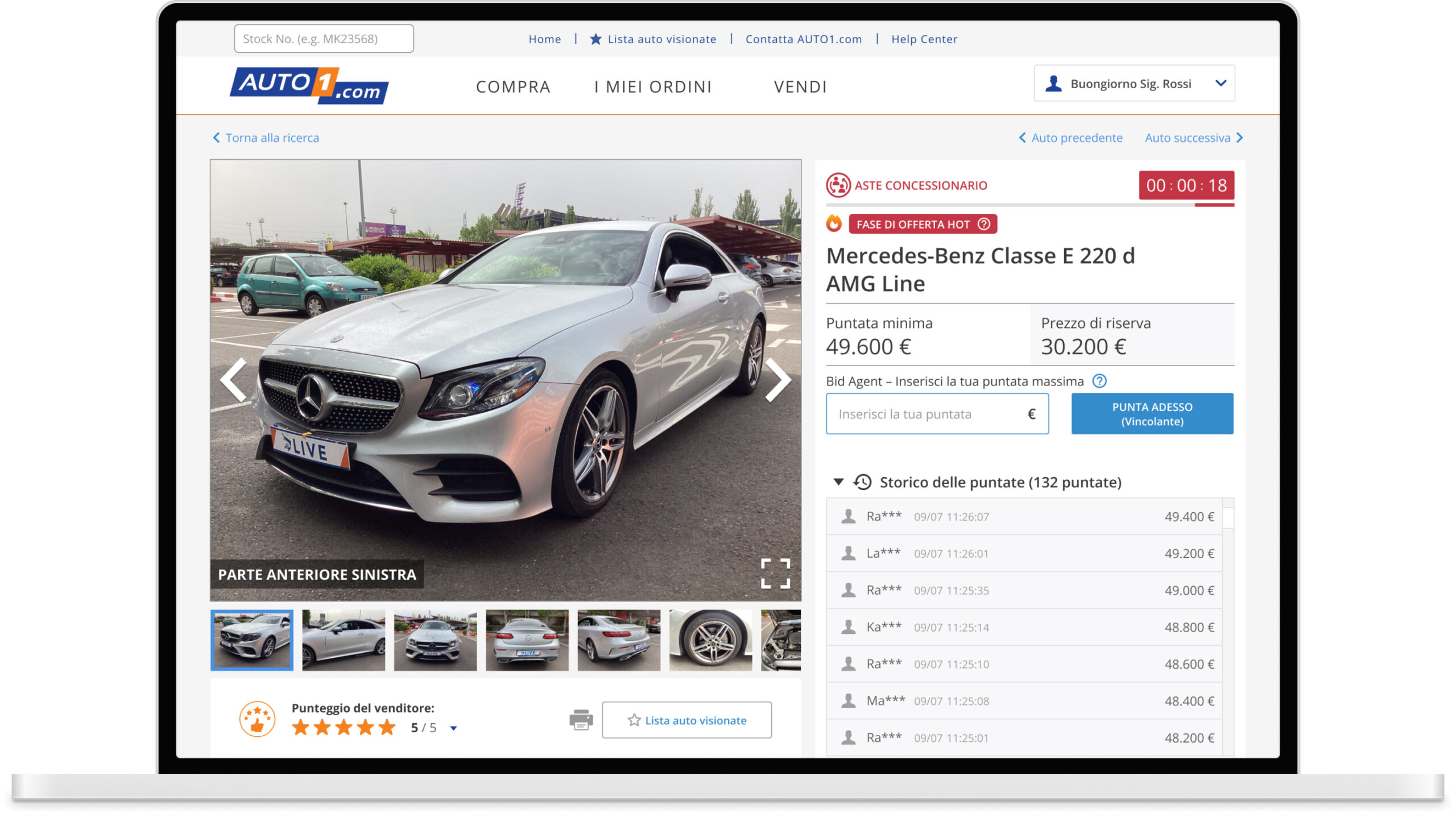 AUTO1.com lancia le Aste Concessionario