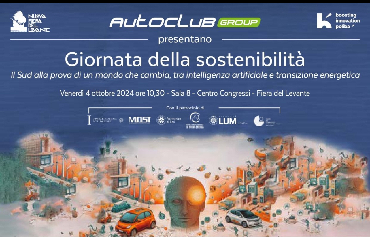 Autoclub sostiene la sostenibilità alla Fiera del Levante