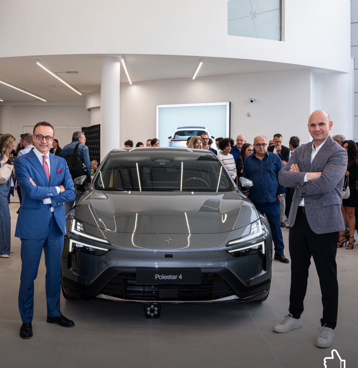 Polestar accelera: nuovo Space a Torino con Gino e prove al Sud