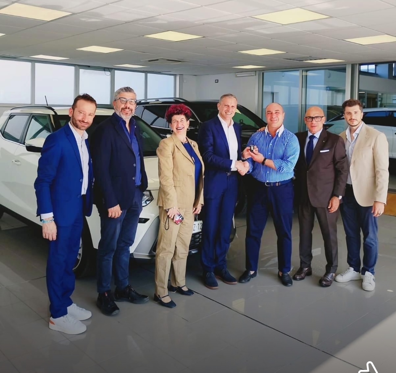 KGM parte da Bari: Picca Automobili riceve la prima Tivoli firmata ATflow!