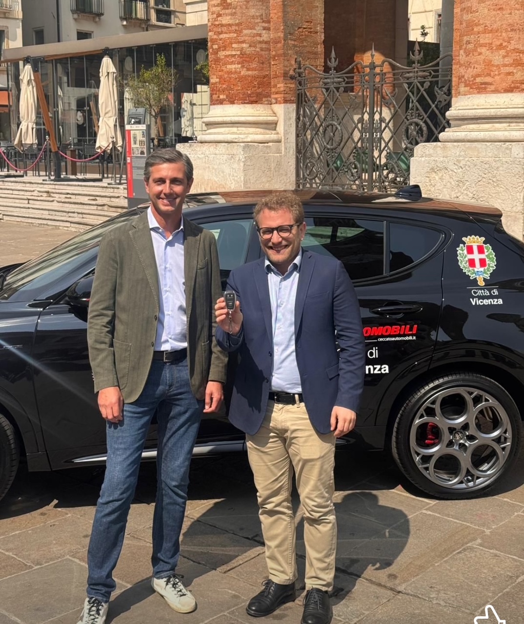 Ceccato Automobili consegna un’Alfa Tonale al Sindaco di Vicenza