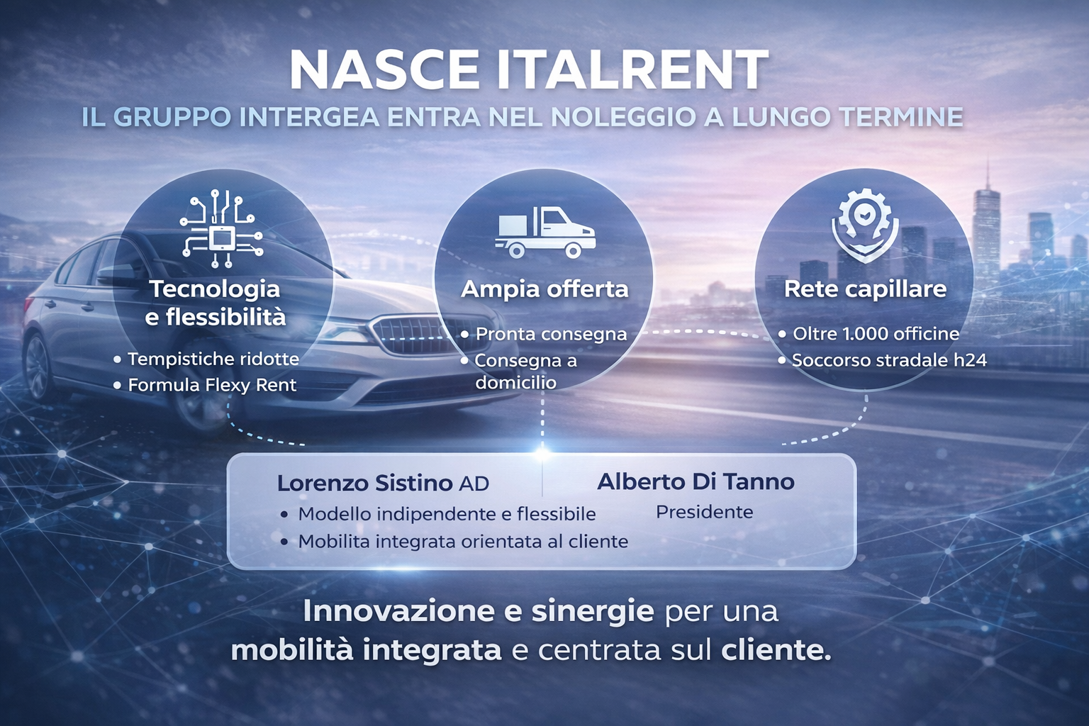 Italrent debutta nel lungo termine