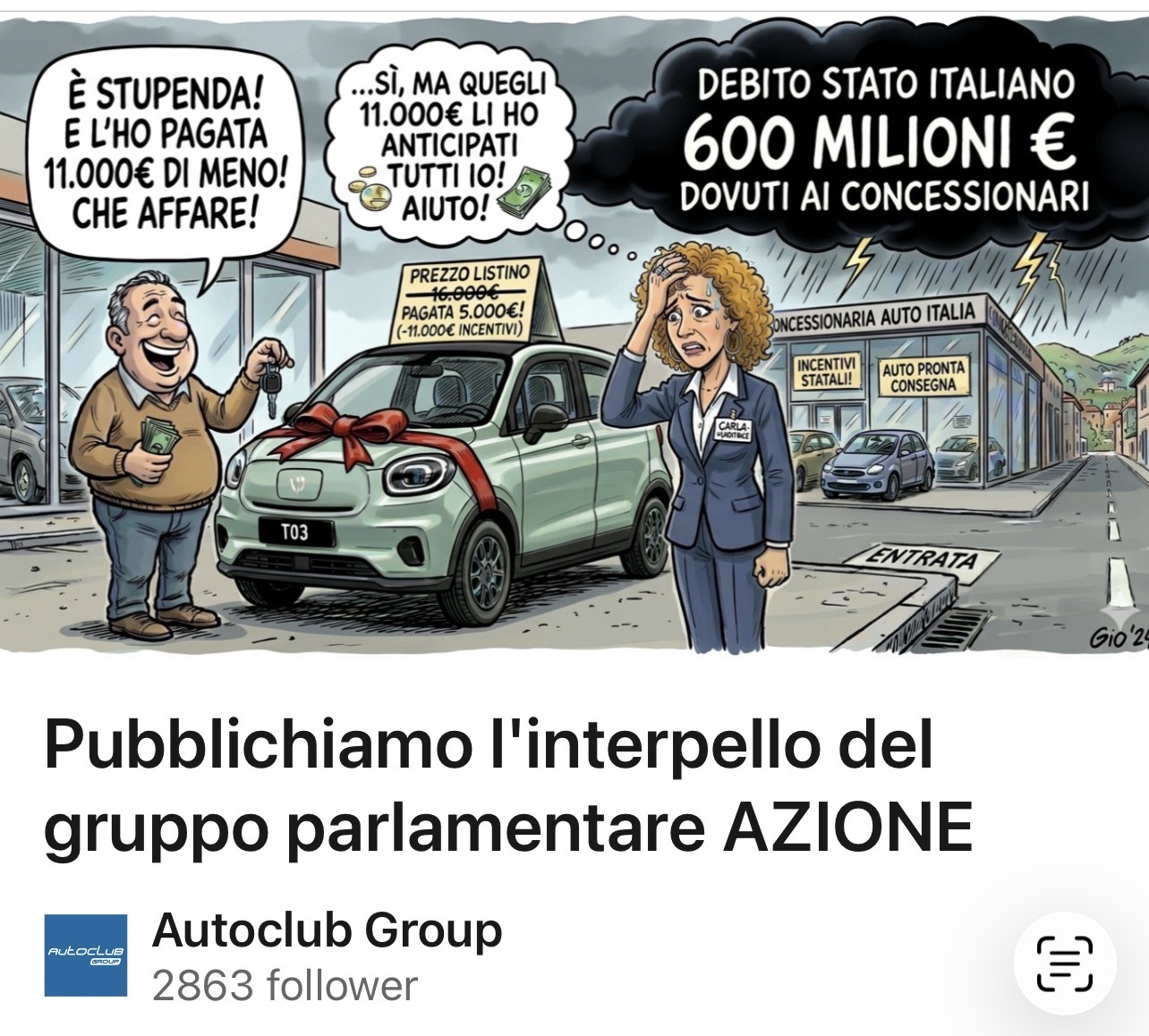 Ecobonus in stallo: i concessionari chiedono rimborsi immediati