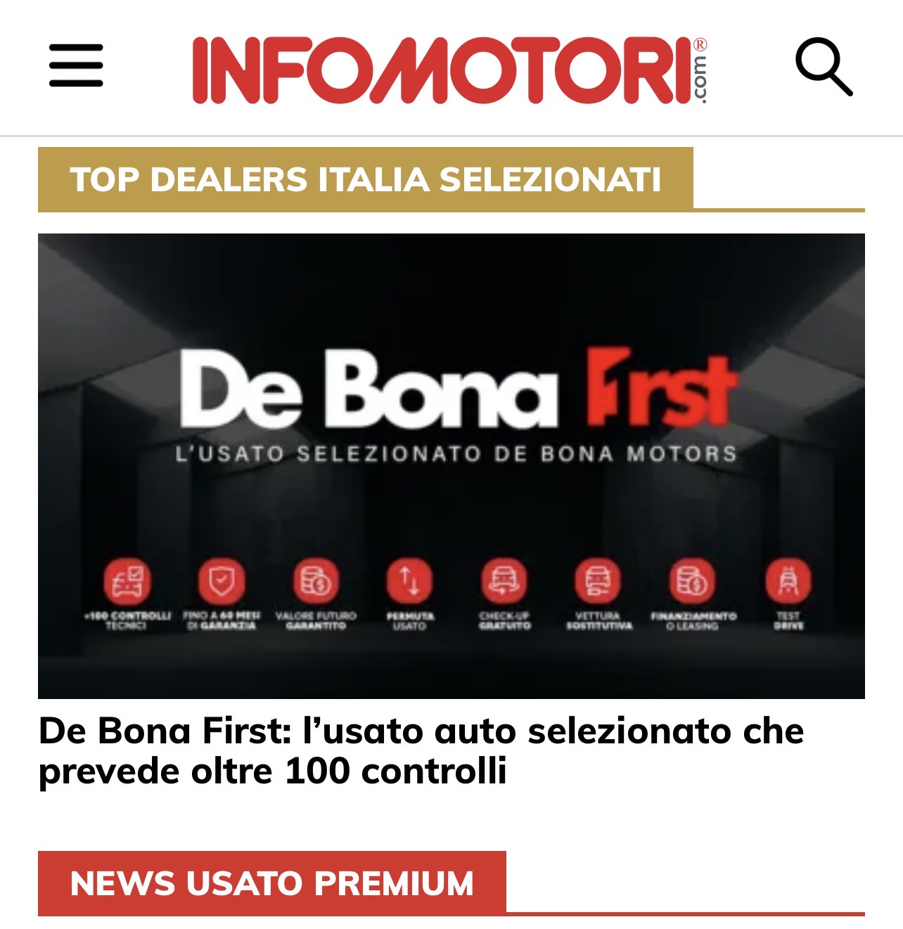 Usato Premium: dal singolo annuncio al canale usato del top dealer