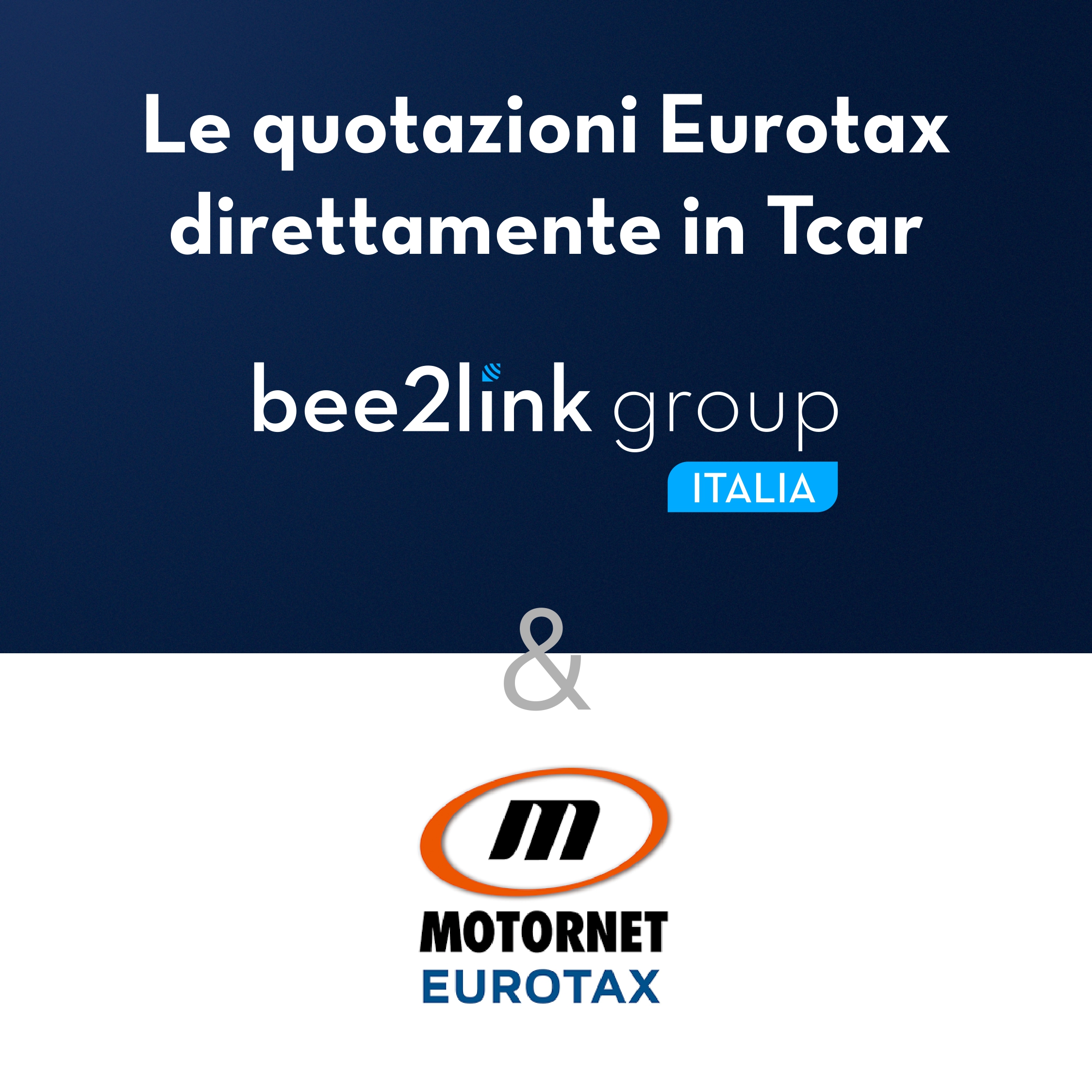 bee2link group Italia e Sanguinetti Editore integrano Eurotax in Tcar