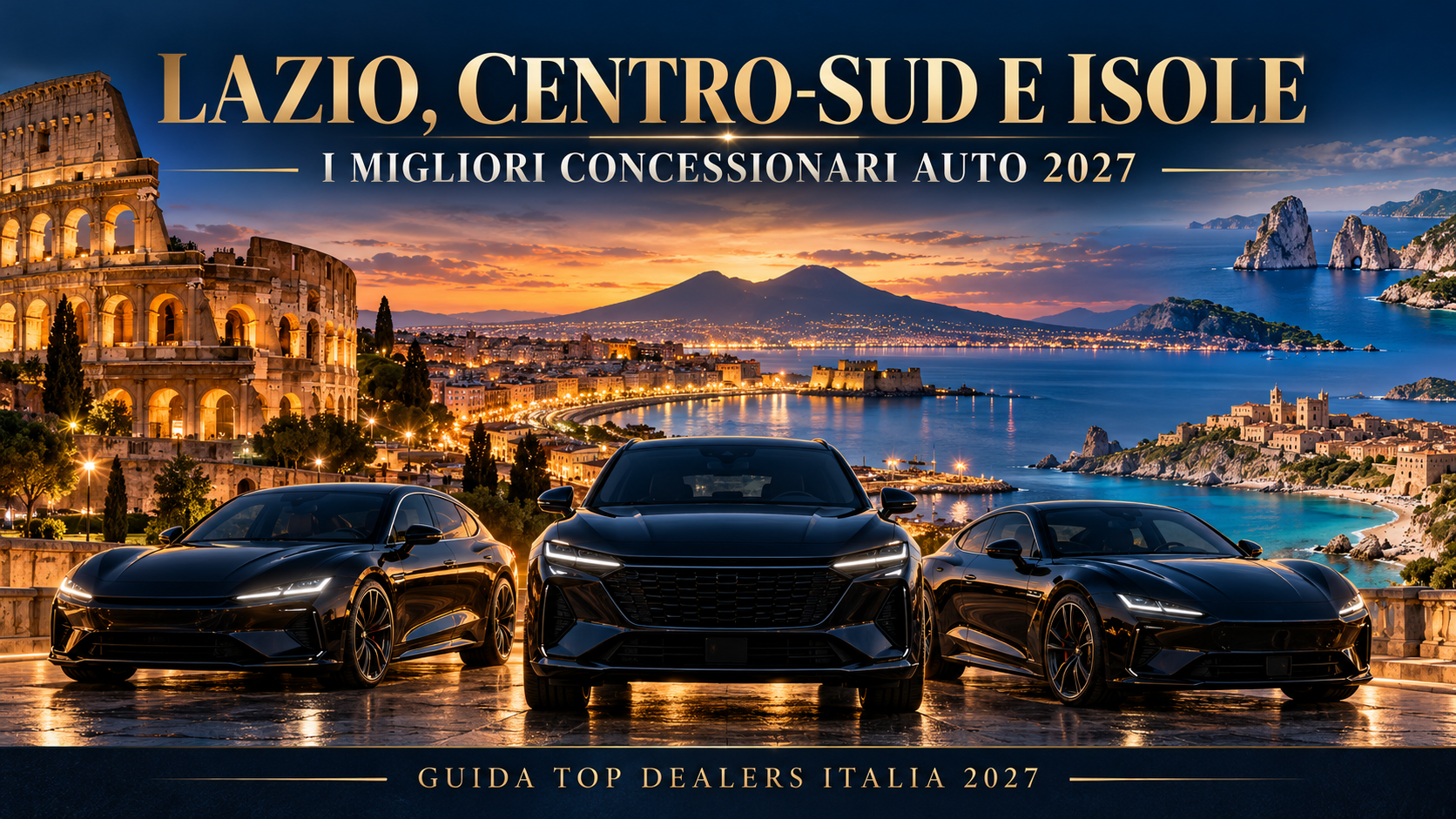 I migliori concessionari di Lazio, Centro-Sud e Isole nella Guida TDI 2027